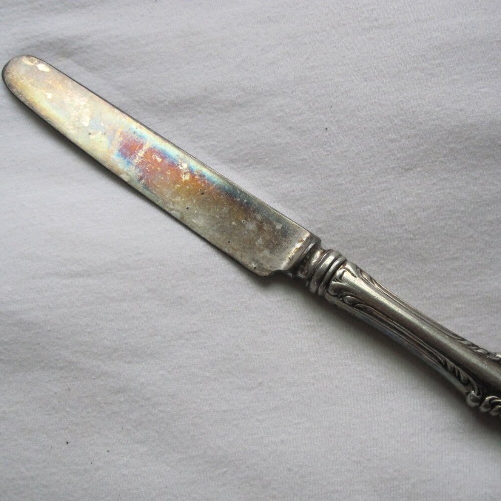 antique Community Silver Plated 9" Dinner Knife